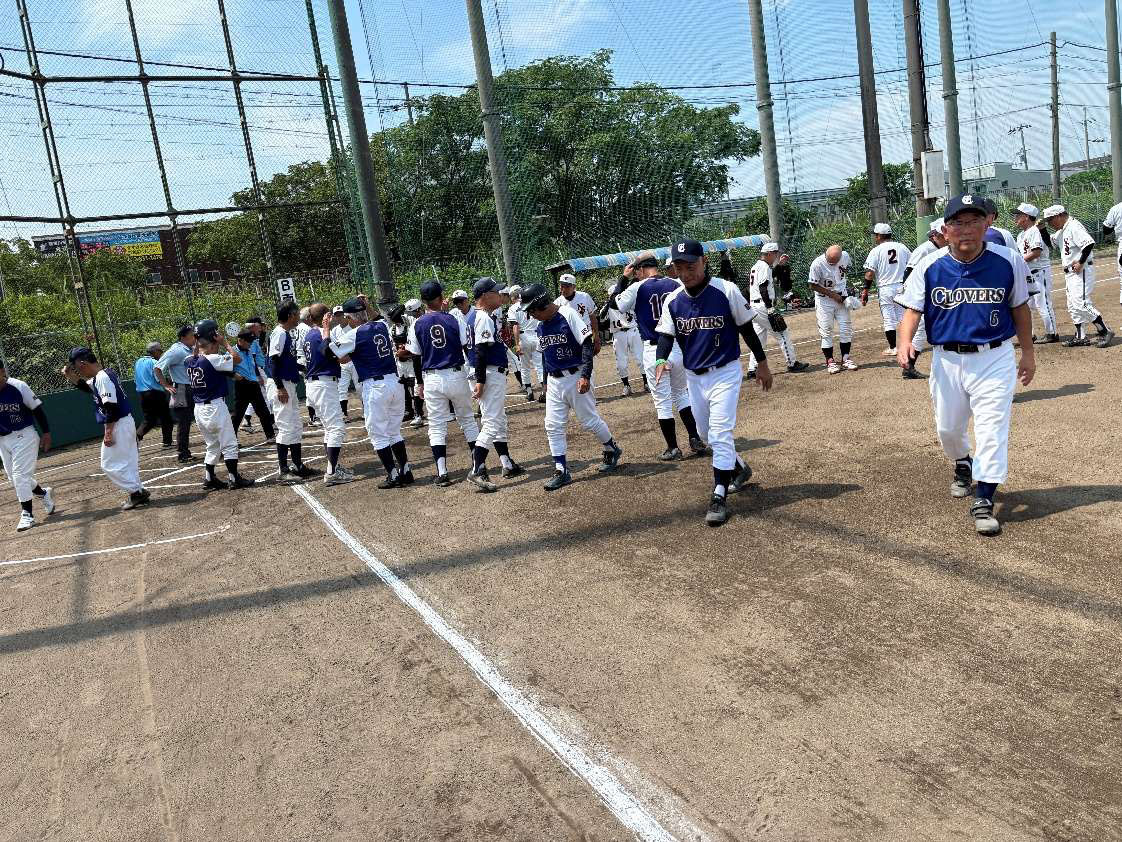 寝屋川シルバースターズとの試合終了後